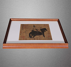 竹溪书画装裱配框服务案例