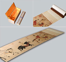 竹溪馆藏书画复制博物馆书画复制服务