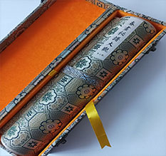 竹溪书画装裱案例